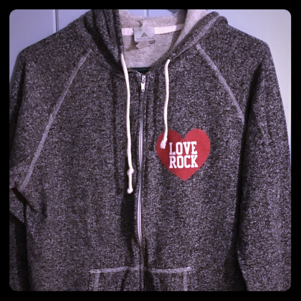 Rock N Roll Hall Of Fame Grey Hoodie XL